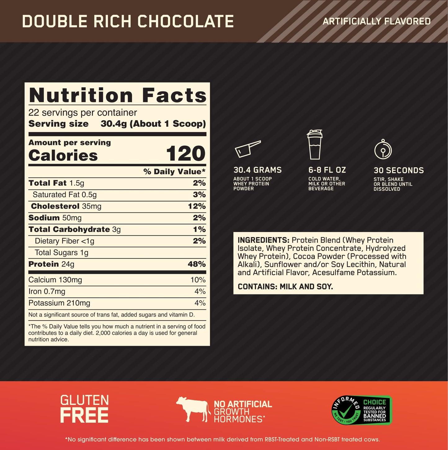 Optimum Nutrition Gold Standard Whey Protein