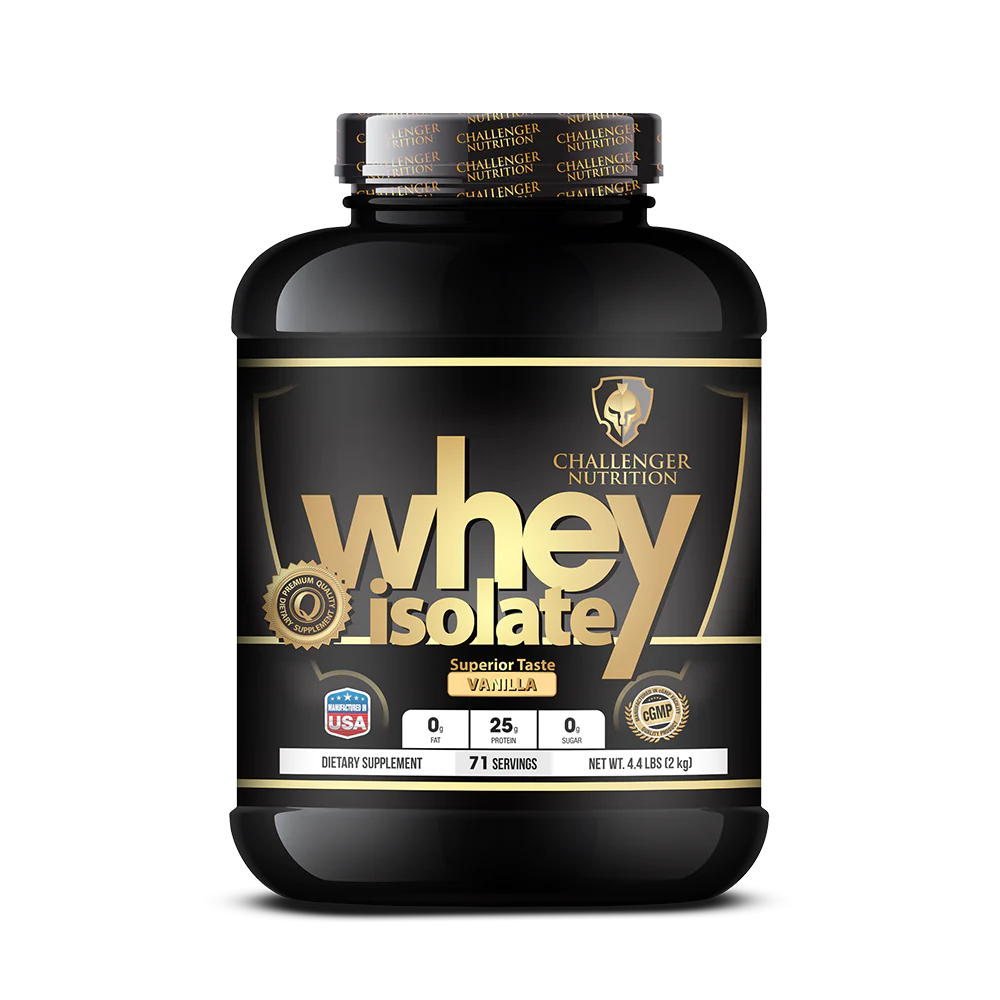 Challenger Nutrition whey isolate