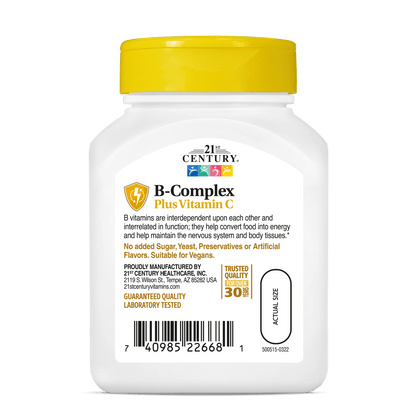 B-Complex Plus Vitamin C