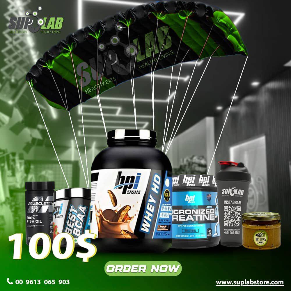 Whey HD + Micronized Creatine + Best Bcaa + Fish Oil + Peanut Butter & Shaker