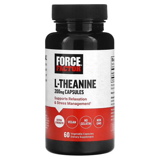 L-Theanine 200 mg 60 Vegetarian Capsules