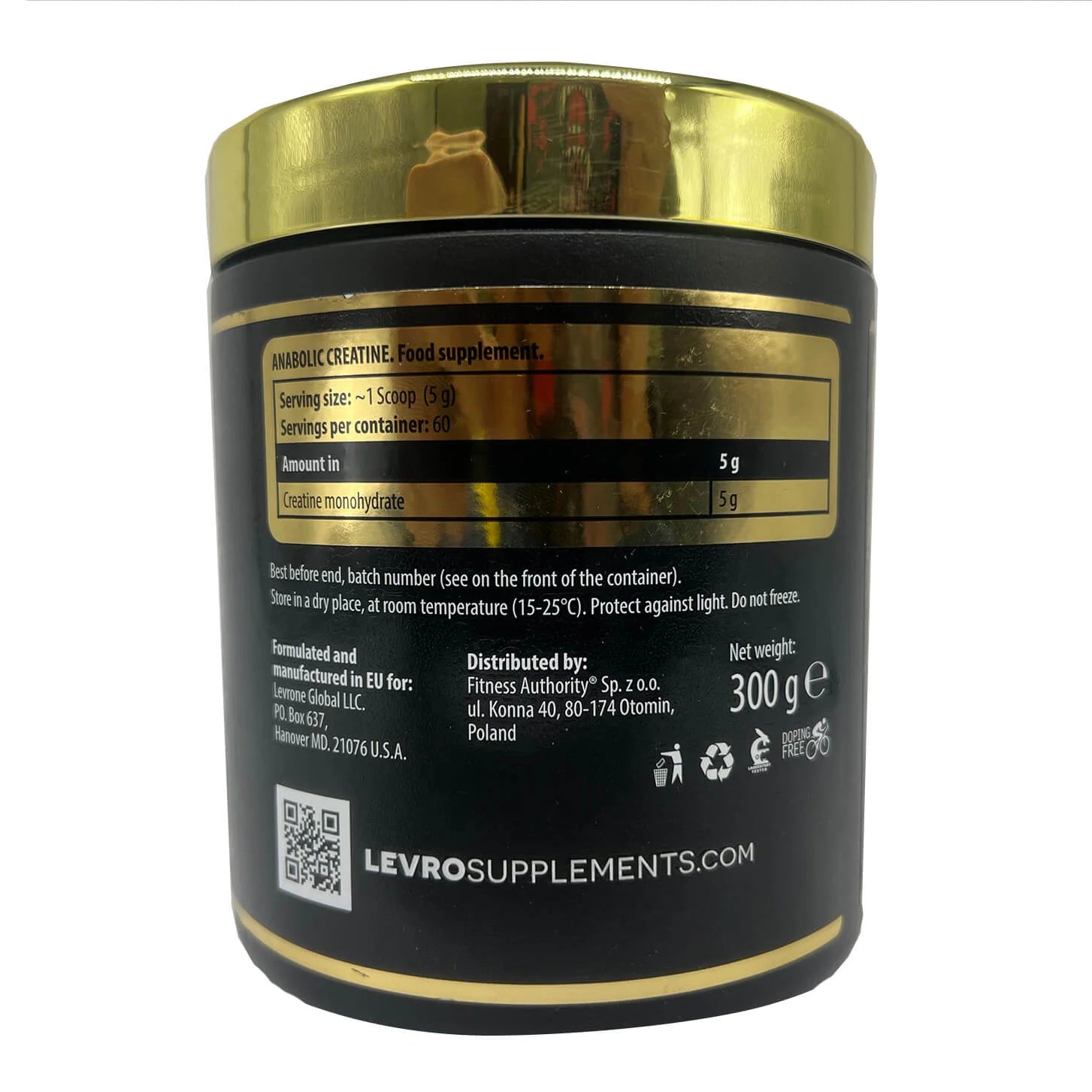 Kevin Levrone Anabolic Creatine – Suplab