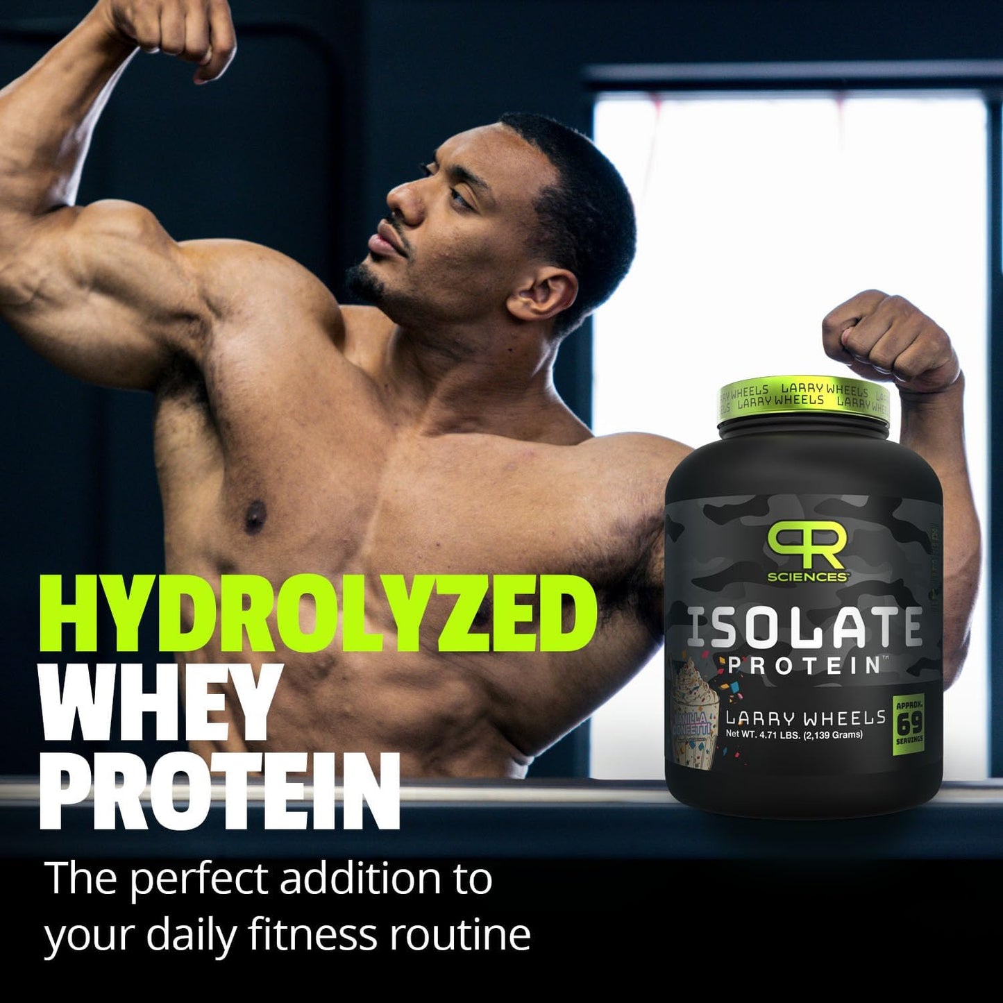 Larry Wheels Isolate Protein