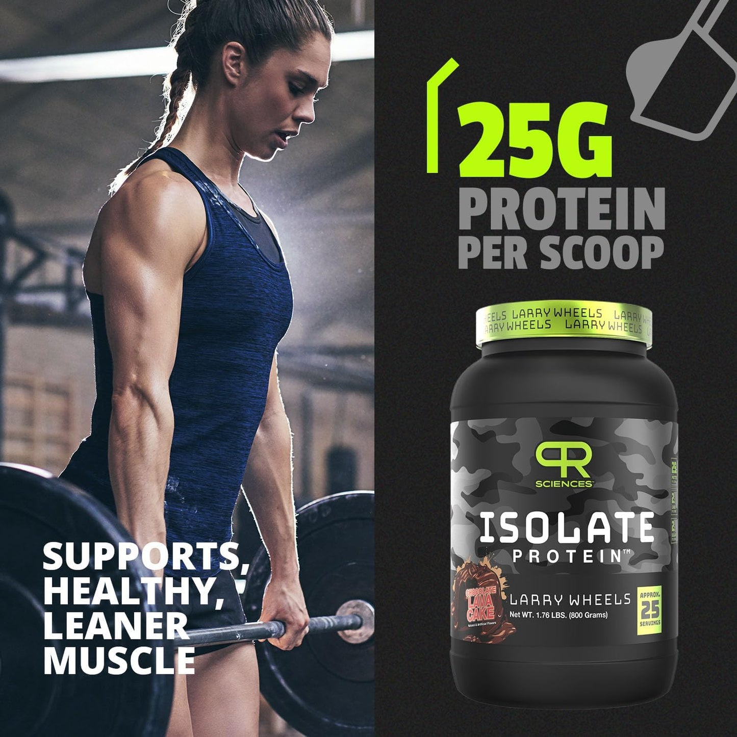 Larry Wheels Isolate Protein