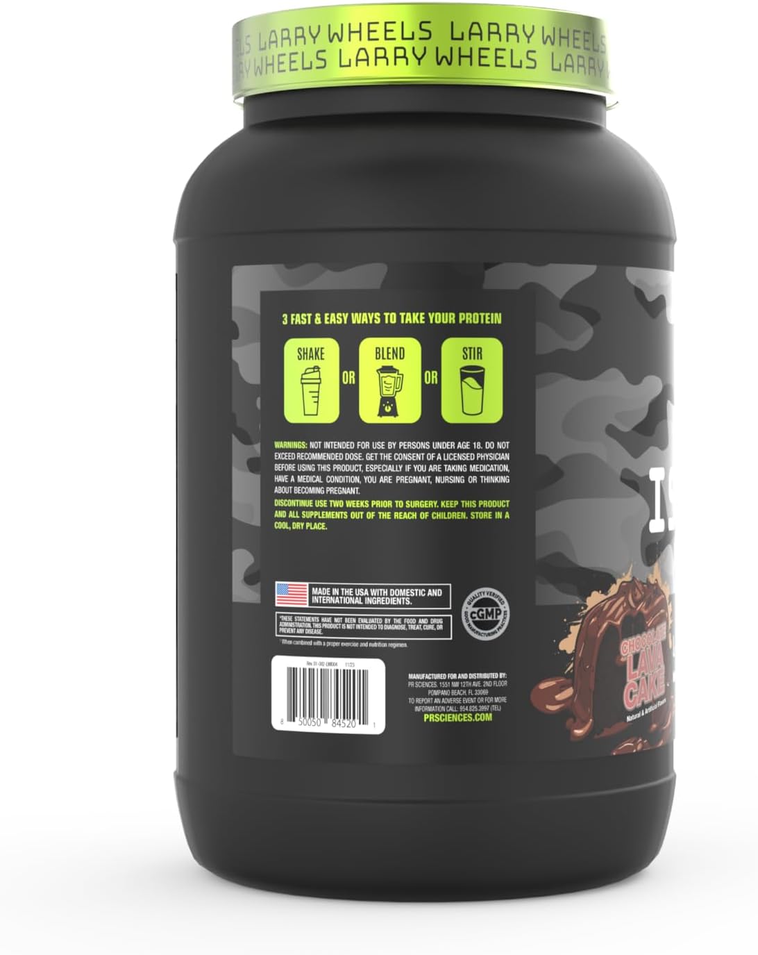 Larry Wheels Isolate Protein