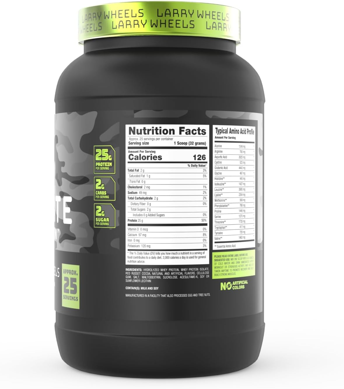 Larry Wheels Isolate Protein