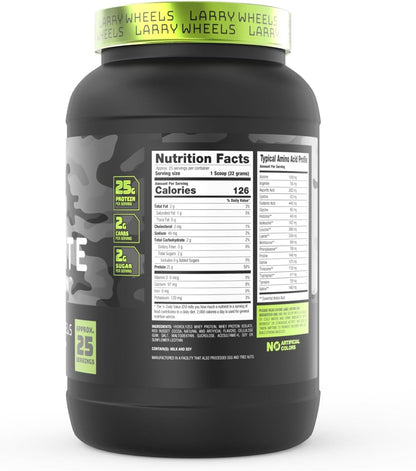 Larry Wheels Isolate Protein