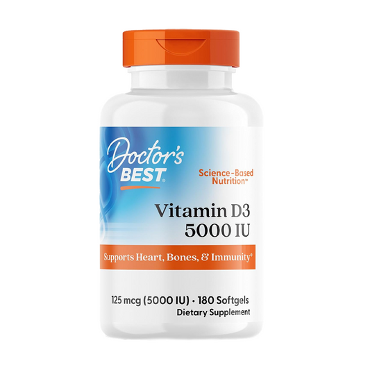 Doctor's Best Vitamin D3 5,000 IU